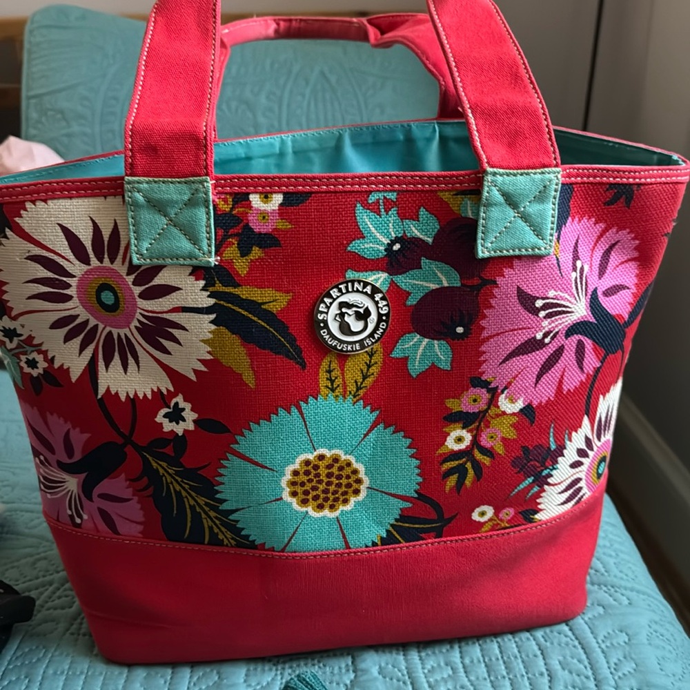 Spartina 449 canvas tote bag Like New